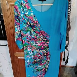 Tiana B. Women's Teal Scoop Neck Camisole